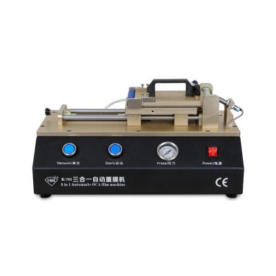 China Machinery Repair Shops TBK-765 3 in 1 Automatic OCA Laminating Machine 110V 220V Vacuum OCA Laminating Machine for sale