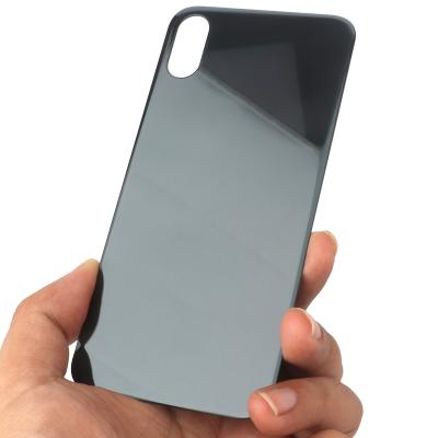 China For iPhone x/xs/xs Max High Quality Big Hole Back Glass Battery Cover For iPhone X XS Max Rear Door Housing Spare Parts for sale