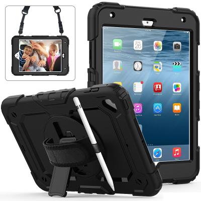 China 2019 New Heavy Duty Case 3 Layer Protectors For iPad Mini 5 Case Kids Shockproof Rugged Case Cover For iPad Mini5 for sale