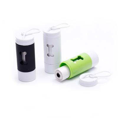 China Viable Sale Waterproof Dog Poop Bag Dispenser Dog Poop Bag Dispenser Light Dog Poop Bag Dispenser For Sale for sale