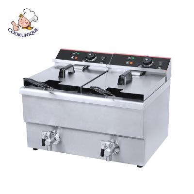 China Other Commercial Potato Chips Chicken Frying Machine Electric Deep Fryers for sale