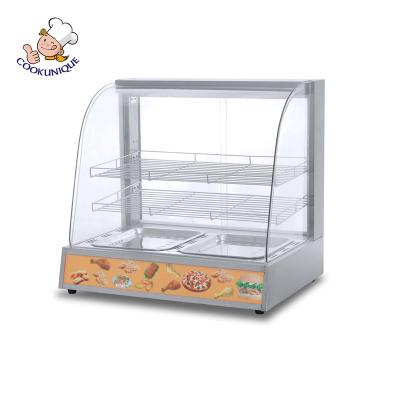 China Industrial Adjustable Shelves Factory Price Food Warmers Large Food Warmer Display Counter for sale