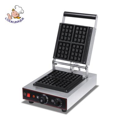 China Electric Single Head Hotels Snack Machine Equipment Supplier Waffle Maker Baker for sale