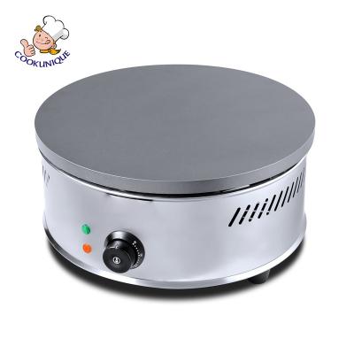 China Hotels Commercial Electric Single Head Crepe Machine Professional Electric Pancake Maker for sale