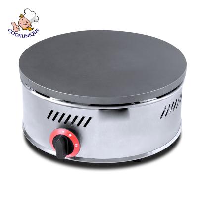 China Hot Selling Commercial Hotels Countertop Crepe Machine Gas Pancake Maker Machine for sale