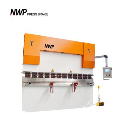 China Building Material Shops NWP Brand CybTouch8 100T CNC Press Brake Machine With 4+1 Spindle for sale