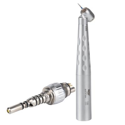 China 2021 Newest Fiber Optic Handpiece 45 degree QD TYPE Dental High Speed Handpiece Quick Coupling for sale