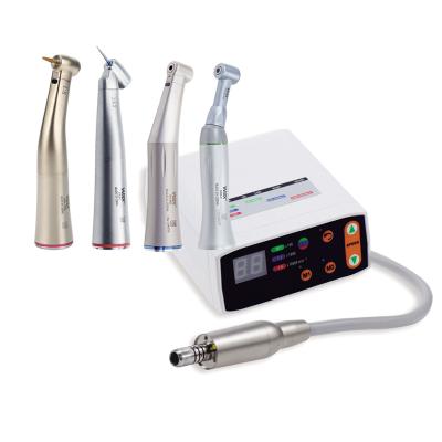 中国 Fiber Optic Dental Micro Motor 1:1 1:5 16:1 handpiece dental LED Brushless Mini micromotor 販売のため