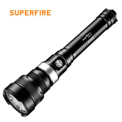 China SupFire High Power 15w 1500lm High Light Bright Torch Light Military Jingrui HP50 Rechargeable Defense Led Flashlight for sale