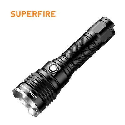 China Emergency Tactical Flashlight Torch Light SupFire Led Torch Light Waterproof A.C.A. Or 18650 Rechargeable Battery Tactical Flashlights for sale