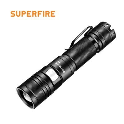 China Zoomable Led Flashlight Lightweight Zoomable Zoom Led Mini Torch Light Promotion Powerful Tactical Police Police Outdoor Military Flashlights for sale