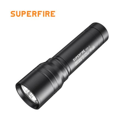 China Convenient Factory LED Torch Household Flashlight Strong Lightweight Portable Mini Torch Lightweight Rechargeable ABS for sale