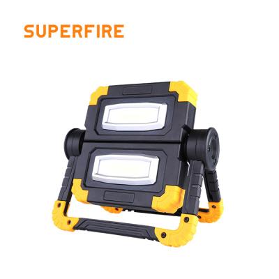 China 20W LED Work Lights 2000lm Portable Outdoor Waterproof Light For Car Repair USB Rechargeable Portable COB Led Work Light for sale