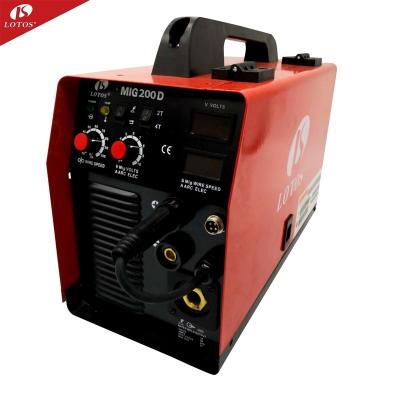 China hotsale super sept. MIG-200 cheap mig welder for aluminum welding machine with free accessory maquina de solda mig for sale