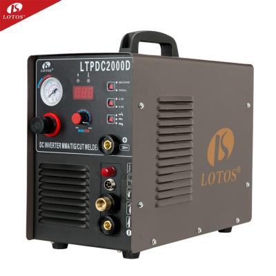 China LTPDC2000D 110/220V Quality IGBT Inverter Pulse TIG MMA MIG Control TIG 200 MIG/MAG Arc Welder for sale