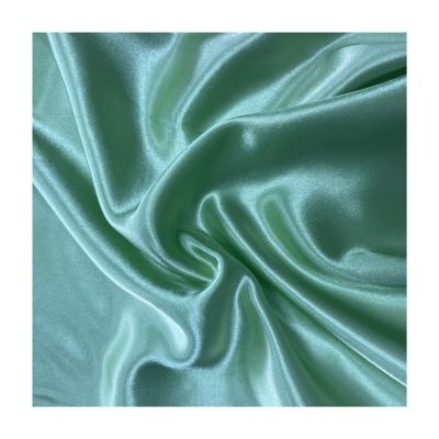 China Sustainable Wholesale High Quality Satin Bed Fabrics Woven Satin For Dress Garment for sale