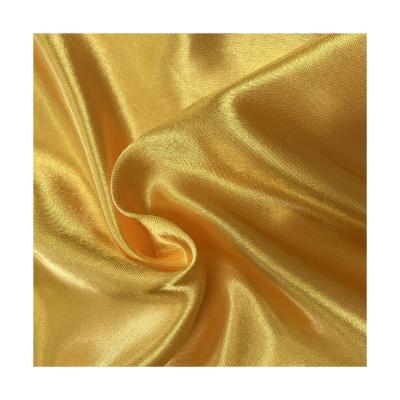 China Sustainable Wholesale High Quality Satin Bed Fabrics Woven Satin For Dress Garment for sale