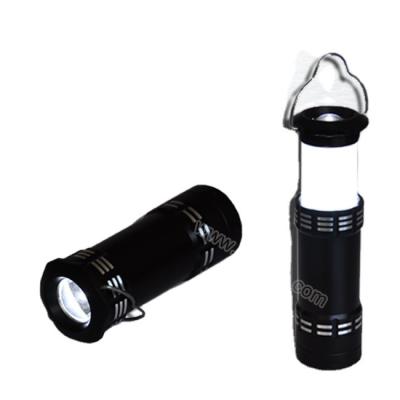 China Aluminum Alloy Chinese 1W LED Mini Portable Zoom Led Camping Lantern for sale