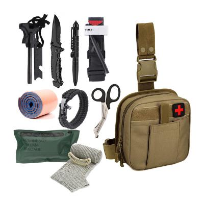 China Easy Carrying The Ultimate Nylon Material Bag Kit Outdoor Emergency Survival Kit for sale