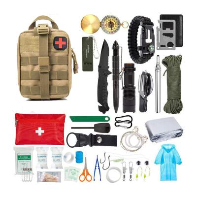 China Factory Direct Equipment Emergency Survival Equipment Easy Carry Outdoor Camping Set for sale