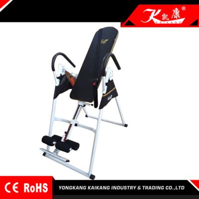 China Hang Exercise Fitness Fold Therapy Inversion Table Lightweight Back Pain Relief for sale