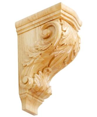 China Mission Professional Standard Traditional Soft Style Europe Bar Bracket High Quality Oak Wood Braces (EFS-A-COR5) for sale