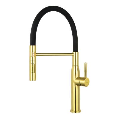 China YWDX Modern Kitchen Faucet YF01 Gold for sale