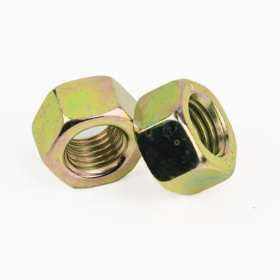 China Customized Heavy Industry Size All Metal Hex Lock Nut Iron Hex Nut for sale