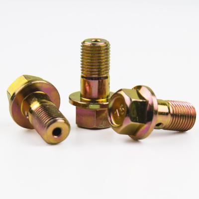 China HEX Oil Pump Oil Inlet Bolt Front Brake Cylinder Oil Inlet High Pressure Screw for sale