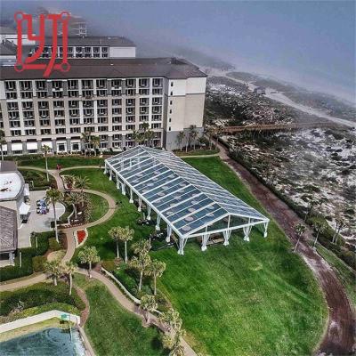 China Clear wedding 20 x30 aluminum frame roof fabric party wedding tents for sale for sale