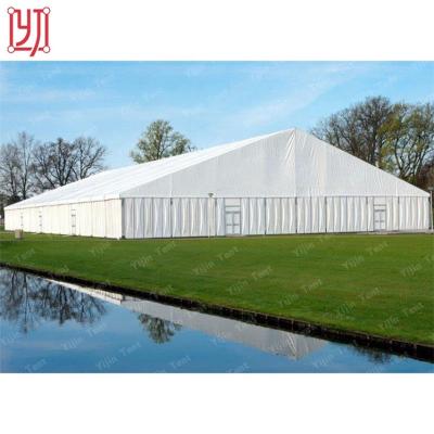 China Wedding Guangzhou yijin professional 30m exhibition trade show tent manufacture for sale