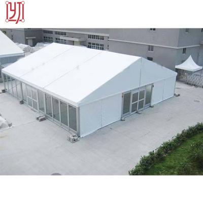 China Outdoor 20mx30m Wedding Party Tent With Glass Wall for sale