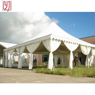 China Wedding Tents Hot Sale New Design Large Aluminum Wedding Event Pagoda For 20 People for sale