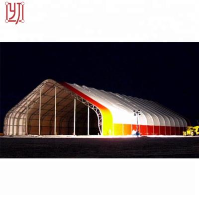 China Wedding Yijin Promotion Customized Large Curved Roof Marquee Tent for sale