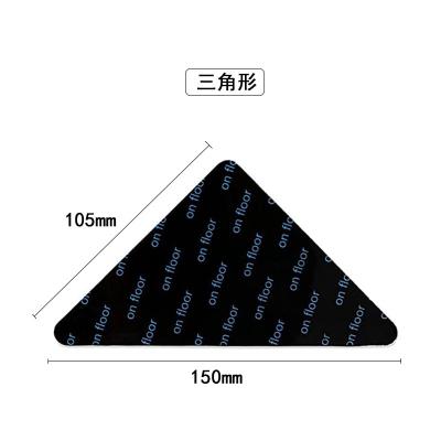 China Viable Custom Washable Non-slip Rugged Rugged Waist Gripper Accessories Reusable Triangle Pads for sale