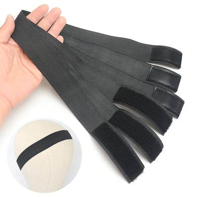 China Sporty Custom Cast Logo Adjustable Hair Elastic Lace Band Wrap Killer Wig Grip Wigs Elastic Edges Melt Tape Wig Band for sale