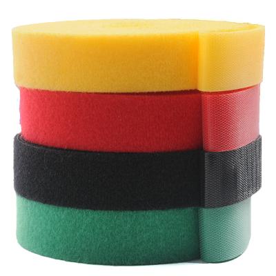 China Viable Tapes Fastener Self Adhesive Logo Roll Fasteners Tape Hook and Loop Tape for sale