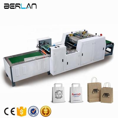 China SBY-A-500 Automatic Paper Feeding Machine Single Sheet Paper Shopping Bag Printing Machine Bag Printing Machine for sale