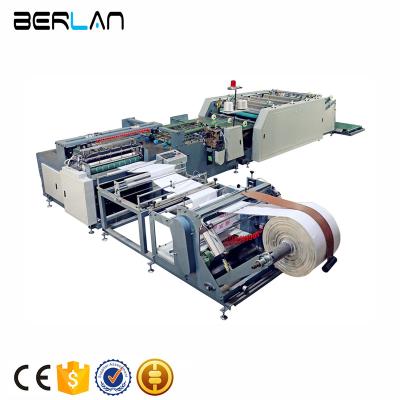 China PP Woven Fabric Automatic Cutting Seam Printing Machine For PP Woven Bag for sale