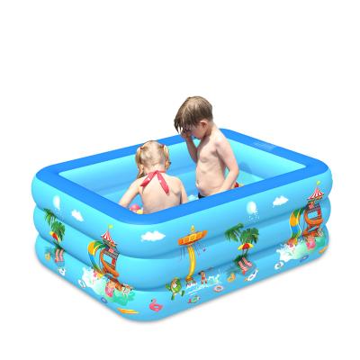 China High Quality Large PVC Inflatable Children Adult Kids Plastic Pool Fishing In Stock 130*85*50cm for sale