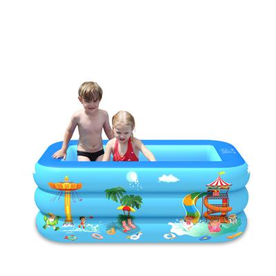 China Hot Selling Garden Pools High Quality PVC Inflatable Swimming Pool Family Outdoor Pool For Kids And Adult for sale