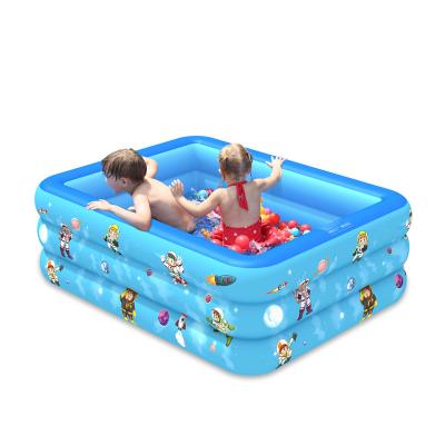 China Fashion design piscina PVC adult indoor outdoor garden inflatable pool 180*145*55CM for sale