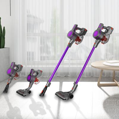 China High Suction Power 1.3L Dust Stick Hotel Extension Cordless Vacuum Cleaner Adjustable Cup Detachable Battery For Home Use for sale