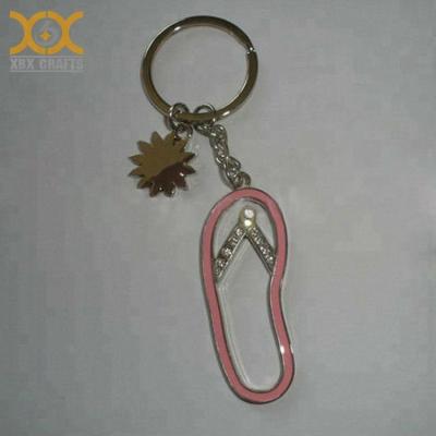 China Wholesale Custom Logo Promotion Gift Metal Key Chain No Shoes Wholesale Minimum for sale