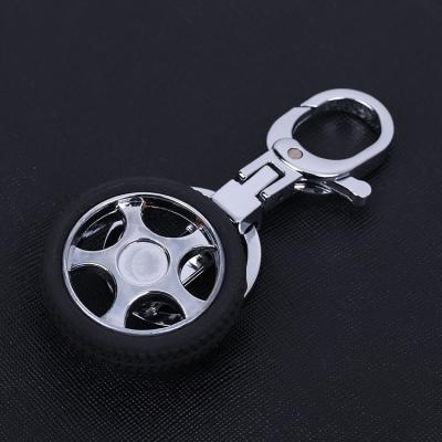 China Wholesale Tire Metal Turbo Key Ring Key Chain for sale