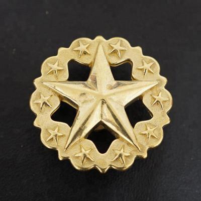 China Custom 3D Marshal Badges, High Quality Sheriff Star Badge for sale