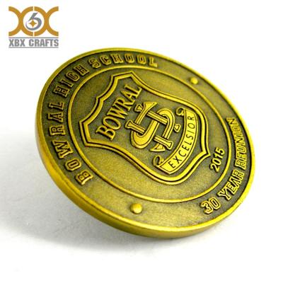 China Wholesale Cheap Custom Brass Toy Pirate Treasure Gold Coins from China for sale