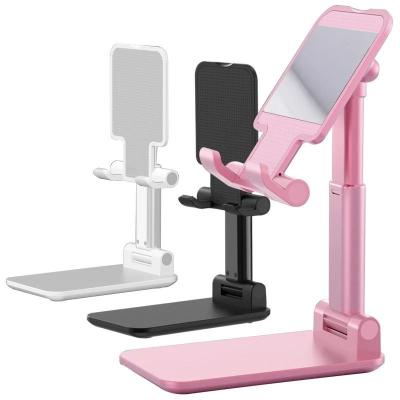 China Multifunctional Universal Portable Adjustable Desktop Cell Phone Holder Mobile Stand For Desktop iPhone for sale