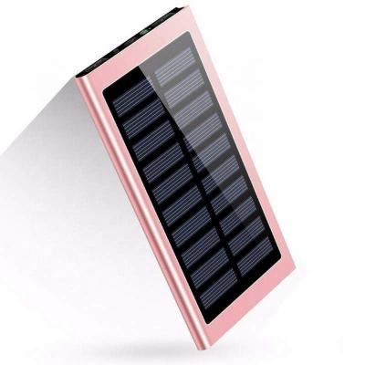 China Li-polymer battery 20000mAh solar power bank for iphone6 ​​and all mobile phones for sale