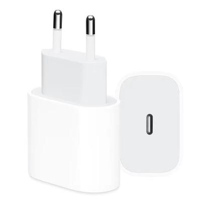 China Wholesale Fast Charger Mobile Phone Fast Charger Type C 18W 20W USA EU Wall Charger Plug Palladium USB-C Power Adapter For Iphone 12 pro 11 max for sale